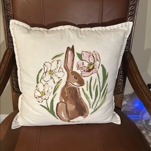 Threshold Bunny Decorative Pillow